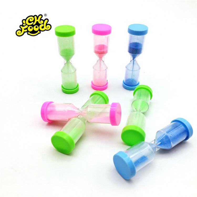 Kids Birthday Gift Plastic Hourglasses Sand Timer Toys